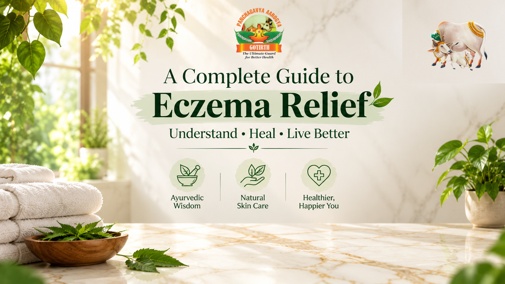 Gotirth Eczema Relief Guide Banner for Natural Skincare