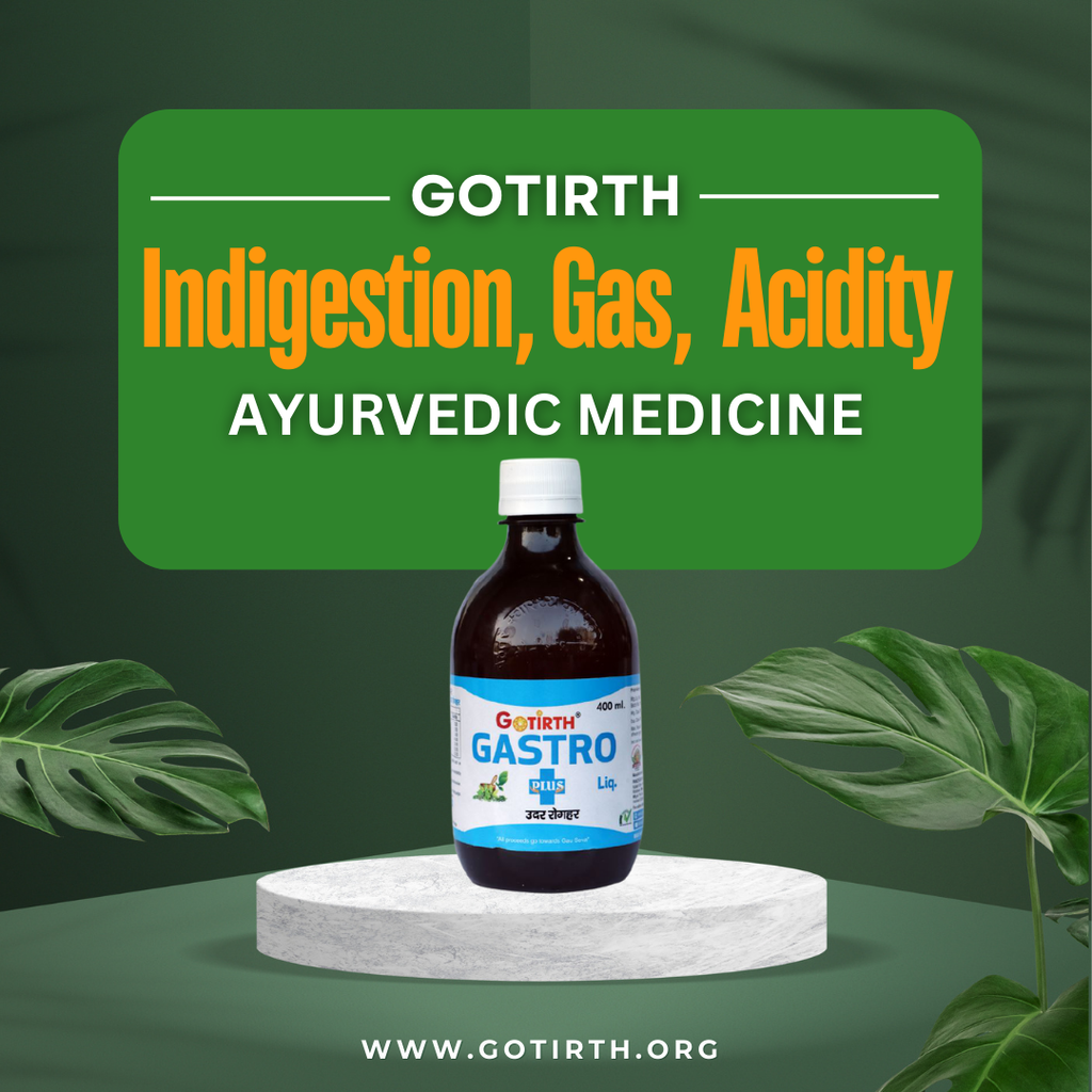 Gotirth Gastro Plus Liquid - Ayurvedic Medicine for Gas