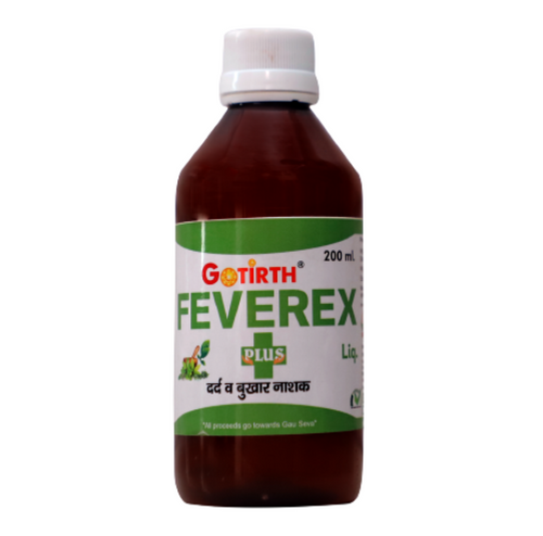 Gotirth Feverex Plus Liquid - Ayurvedic Medicine for Fever